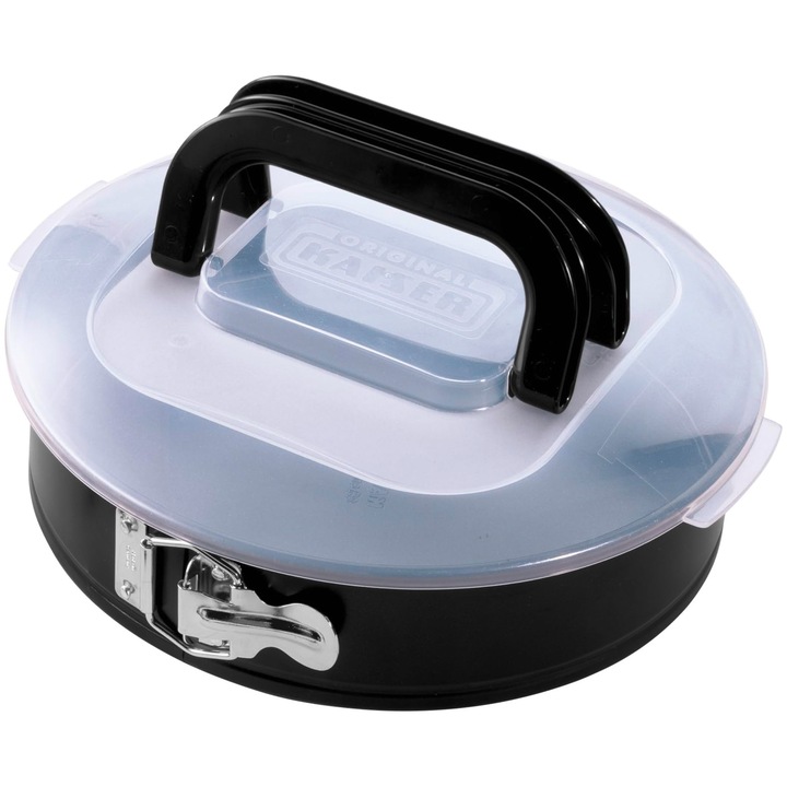 Kaiser Original kerek tortaforma, 26 cm, tapadásmentes, fedővel