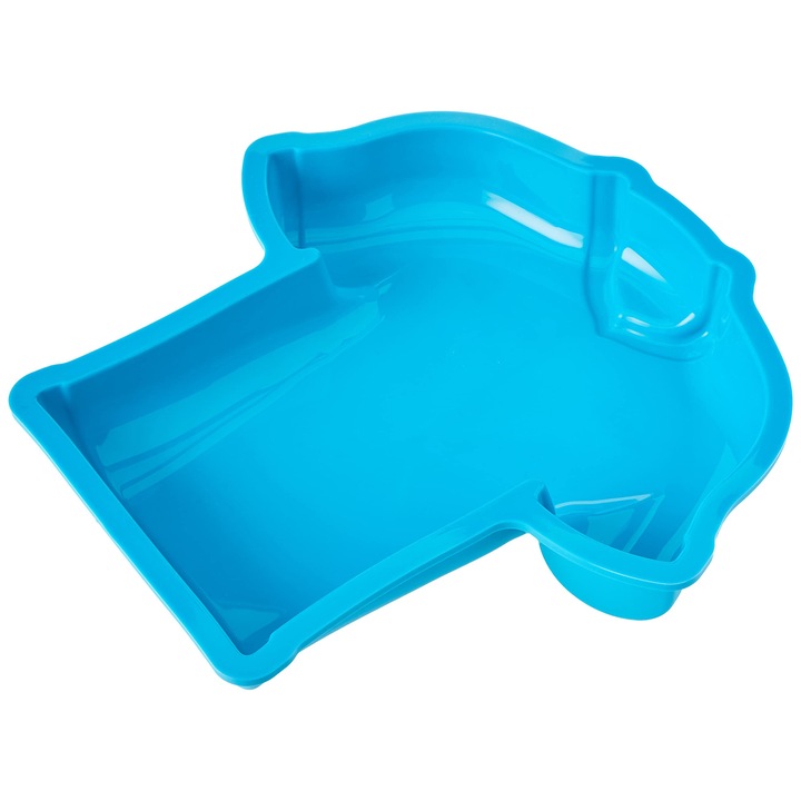 Forma de tort din silicon Silikomart SFT Celebration Goleador, antiaderentă, 242x230mm, h 40mm, volum 1, 2L