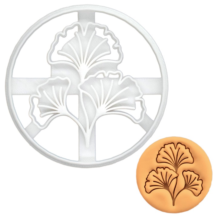 Tăietor de biscuiți, Bakerlogy, frunze de ginkgo, silicon