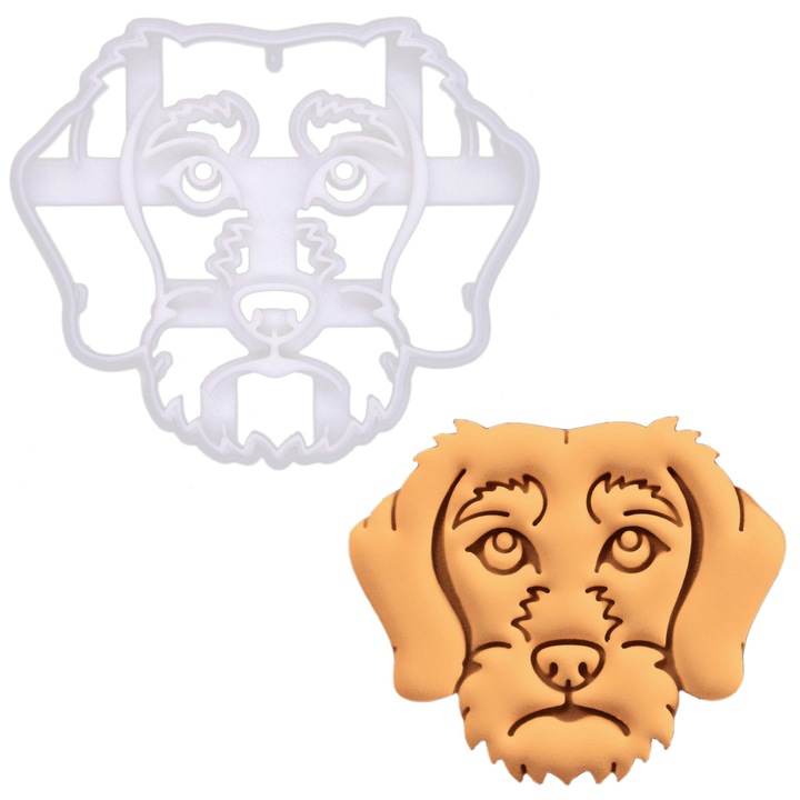 Forma de biscuiți Bakerlogy set 2 buc, silicon, teckel, câine vienez