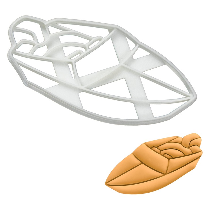 Forma de Biscuti Barca cu Motor, 1 Bucata, Bakerlogy