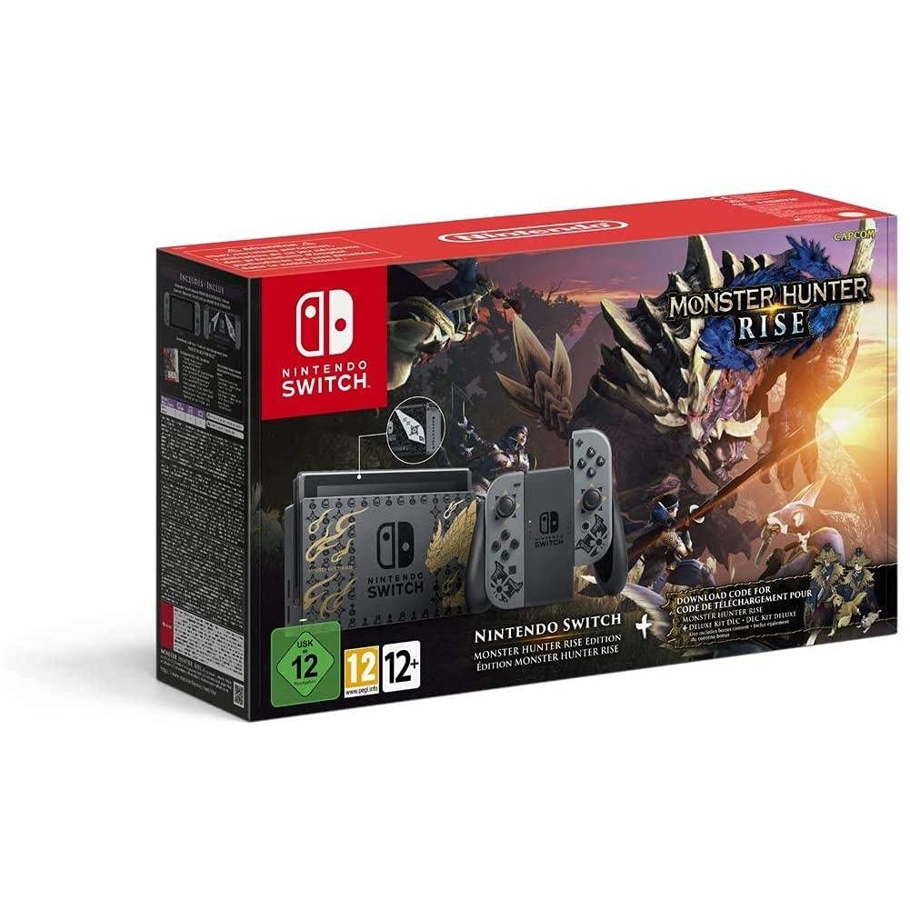 Consolă Nintendo Switch Monster Hunter Rise Edition, acțiune