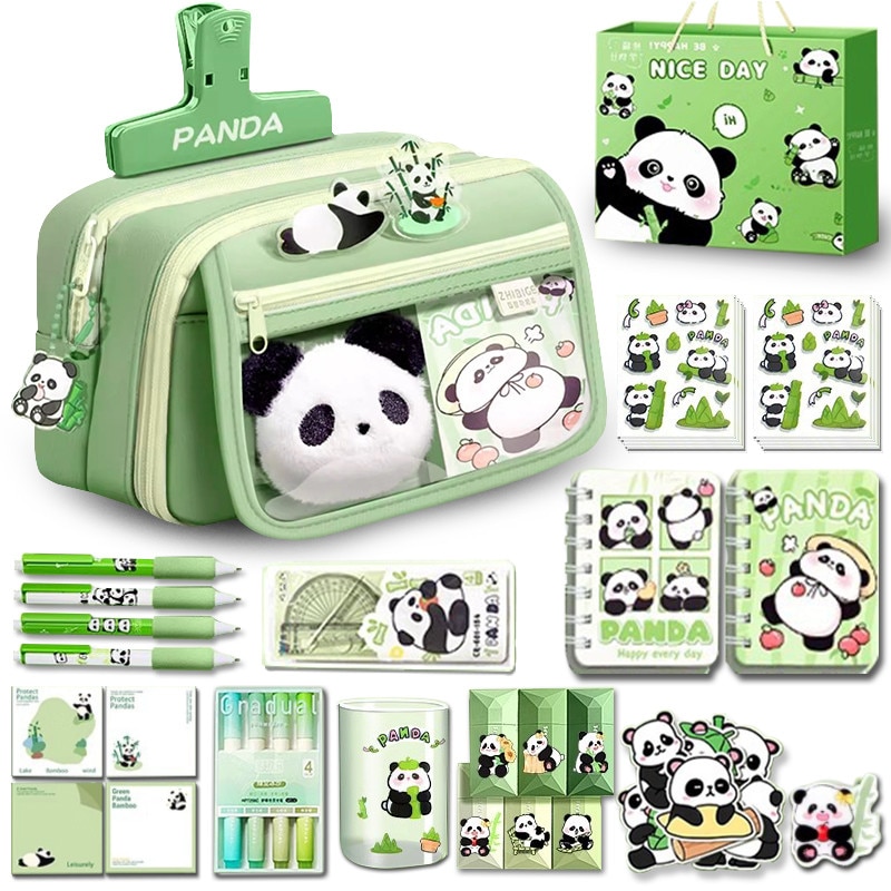 Penar - Kawaii - Panda, Silicon, Alb, Neechipat - eMAG.ro
