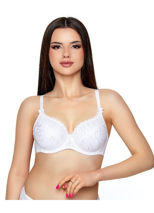 Párnázott melltartó, Jagoda, Vanessa modell, Fehér