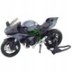 Fém sportmotor modell, Lean Toys, fény- és hangeffektekkel, 17x6,3x9,3cm