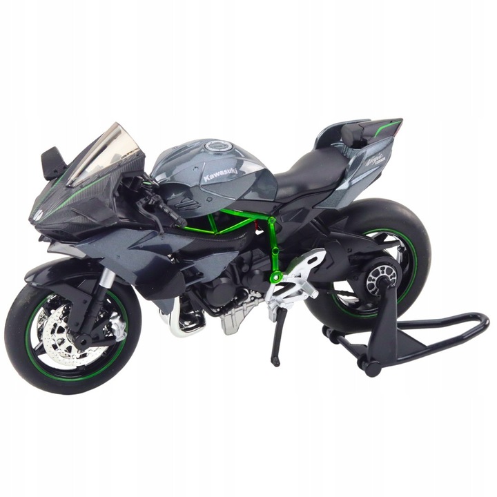 Fém sportmotor modell, Lean Toys, fény- és hangeffektekkel, 17x6,3x9,3cm