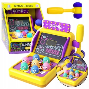 Apare de joc Whack-a-Mole, Lean toys, automat, 25x18x16,5cm
