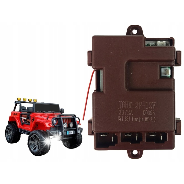 Centrala modul auto pe acumulator 2.4G Lean, dimensiuni 10x10x4cm, greutate 66.67g