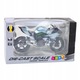 Sport motorkerékpár modell, fém, Lean Toys, fény- és hangeffektek, 17x6,3x9,3cm