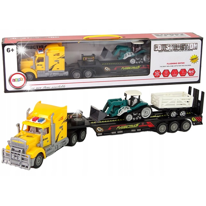 Set Masinute R/C, Lean Toys, multicolor