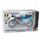 Fém sportmotor modell, Lean Toys, fény- és hanghatások, 17x6,3x9,3cm