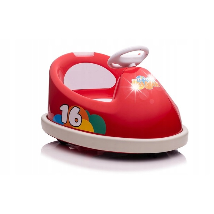 Masinuta electrica Lean Toys XMX621, rosu, 71x61x41cm, 2x45W, 12V, 30kg max.