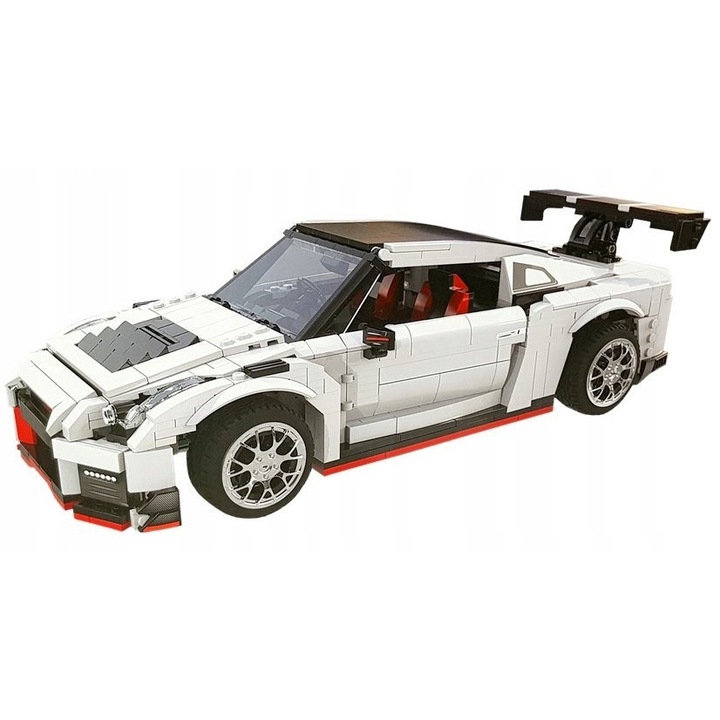 Комплект за конструиране, Lean Toys, спортна кола, 1322 елемента, 33.4x9.9см, за деца над 8 години