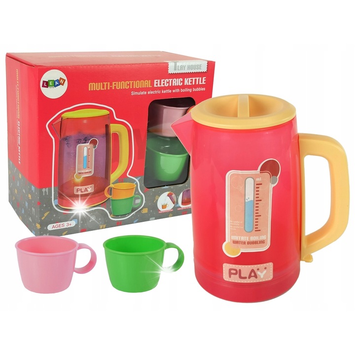 Set fierbator jucarie copii, Leantoys, 19x15cm, multicolor