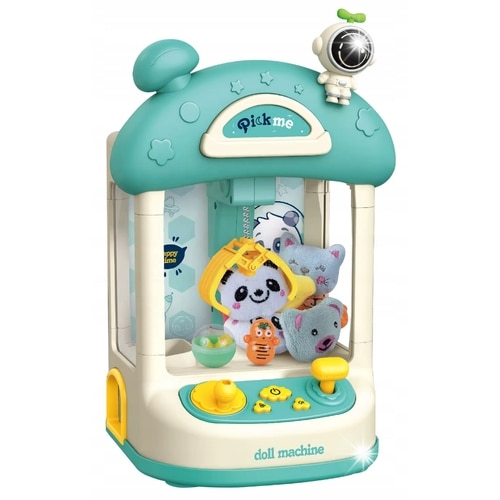 Masina de prins plusuri, Lean Toys, set cu 2 jucarii plus, multicolor ...
