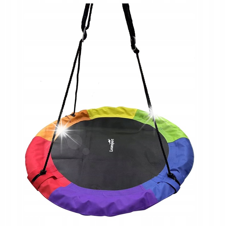 Gyermek kerti hinta, Leansport, 100 cm, 150 kg teherbírás, többszínű design