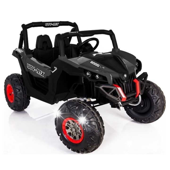 Акумулаторна кола Jeep XMX603, 4x45W, черна, 124x82,6x81см, с дистанционно управление