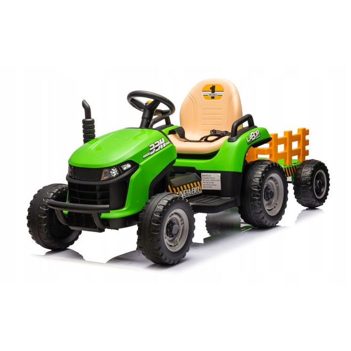 Masinuta electrica BBH-030, verde, pentru copii