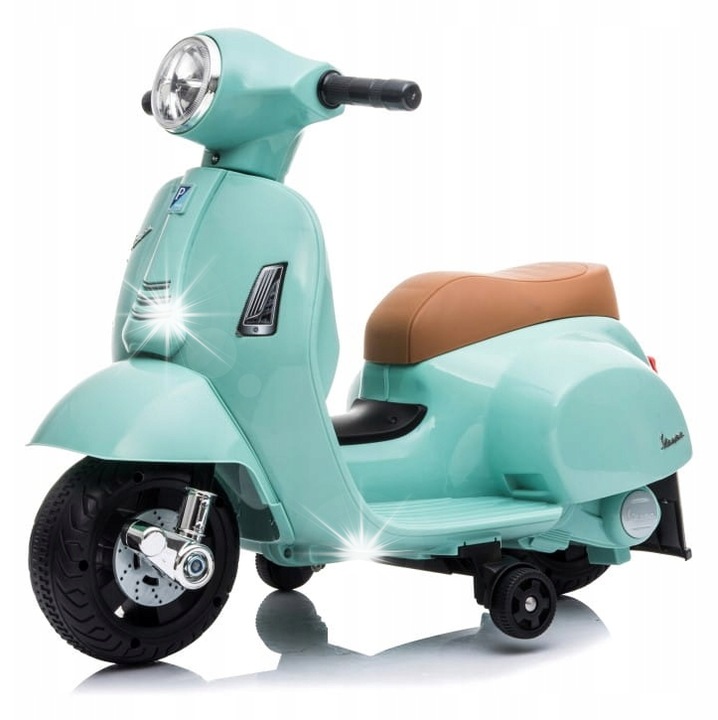 Scuter electric Sun Baby GTS 300, turcoaz, pentru copii