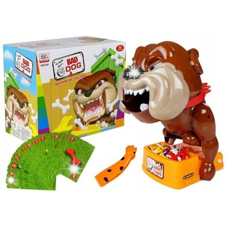 Jucarie interactiva copii, Lean Toys, set cu 5 accesorii, 21x19cm, multicolor