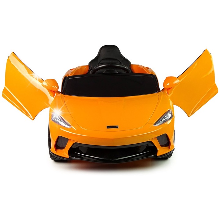Masinuta electrica Lean Toys McLaren GT 12V, portocalie, pentru copii