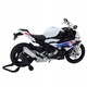 Fém sportmotor modell, Lean Toys, fény- és hanghatásokkal, 17x6,3x9,3cm