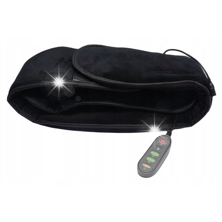 Comfier karcsúsító öv, fűtött párnával és vibrációs masszázzsal, 30 cm, derék- és hasi fájdalmak enyhítésére