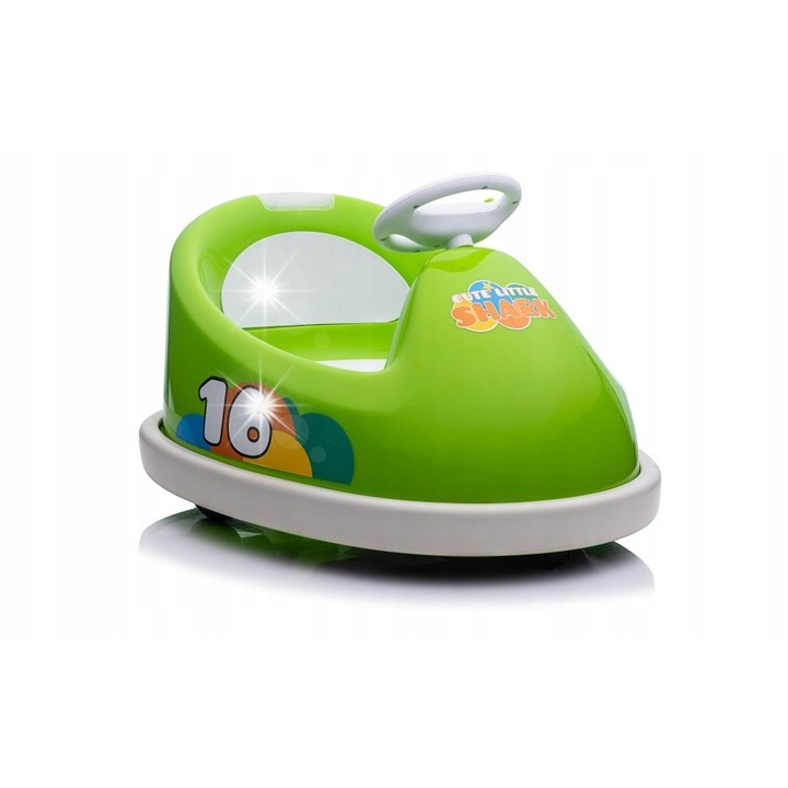 Masinuta electrica Lean Toys XMX621, verde, 71x61x41cm, 2x45W, 12V, 30kg max