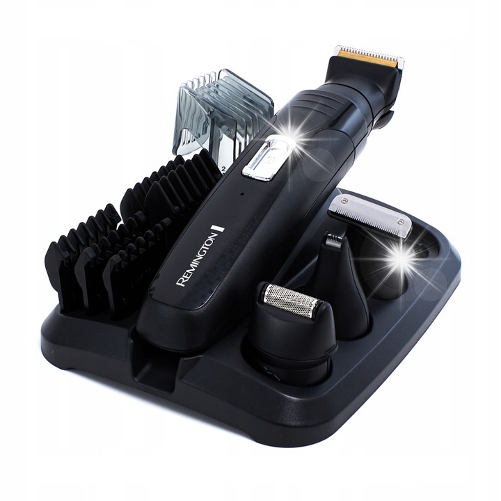 Aparat de tuns Remington PG6130, titaniu, 1.5-20mm, negru