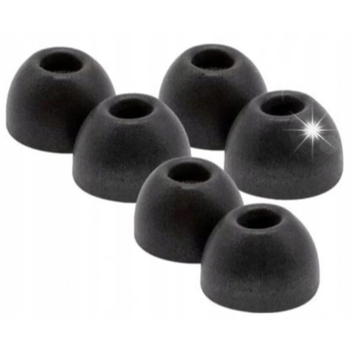 Set 3 perechi pernite pentru casti Comply, compatibile cu TrueGrip Galaxy Buds PRO, M, protectie suplimentara, confort sporit