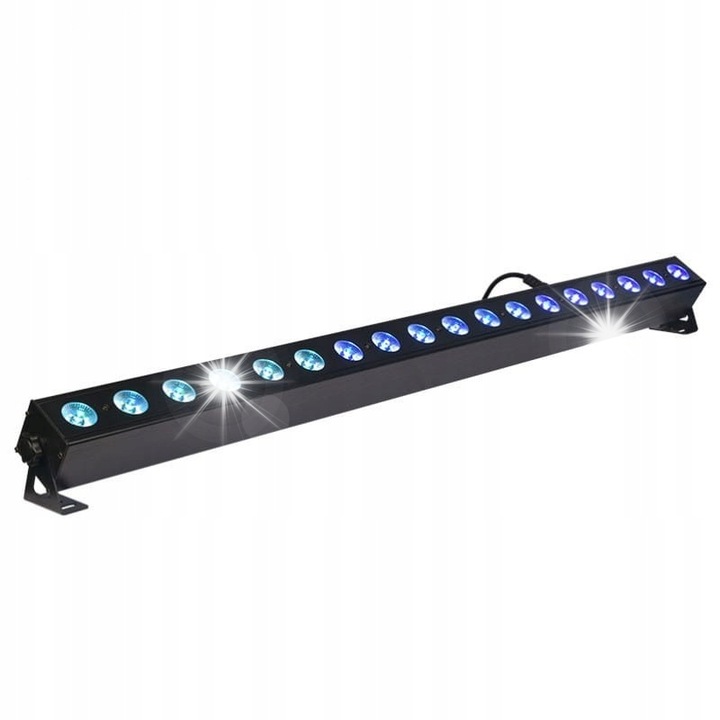 LED BAR DECO 18 Light4Me RGB 18x3W, 3 секции, безшумен
