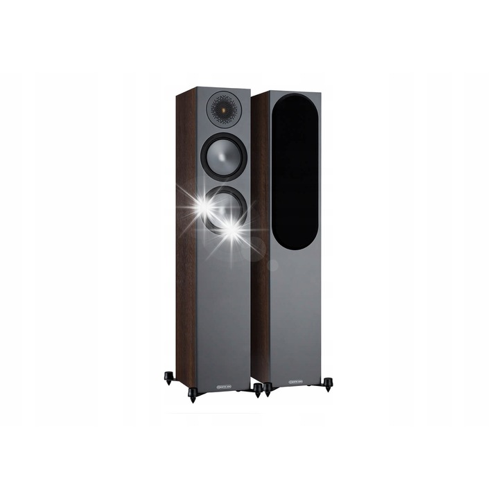 Boxe podea Monitor Audio Bronze 500 (425386128), pereche, tweeter C-CAM Gold Dome 25 mm, 2 x 8" woofer, port Hive II, nuc