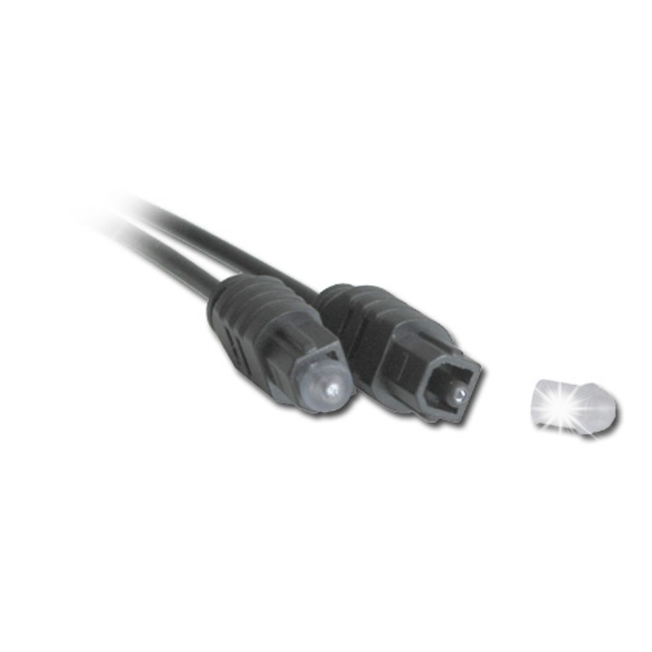 Optikai audiokábel, Lindy 20m, 2.2mm, interferenciaálló