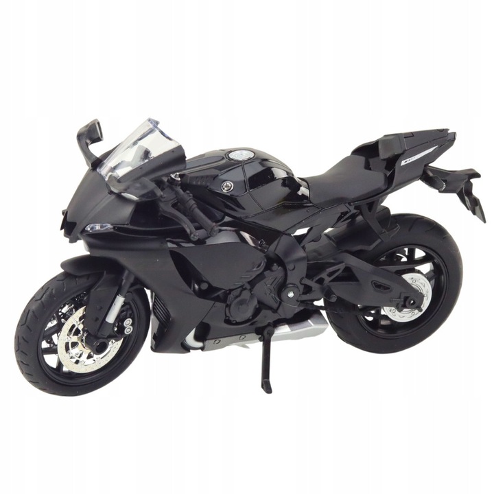 Fém sportmotor modell, Lean Toys, fény- és hangeffektek, 17x6,3x9,3cm