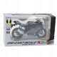 Fém sportmotor modell, Lean Toys, fény- és hangeffektek, 17x6,3x9,3cm