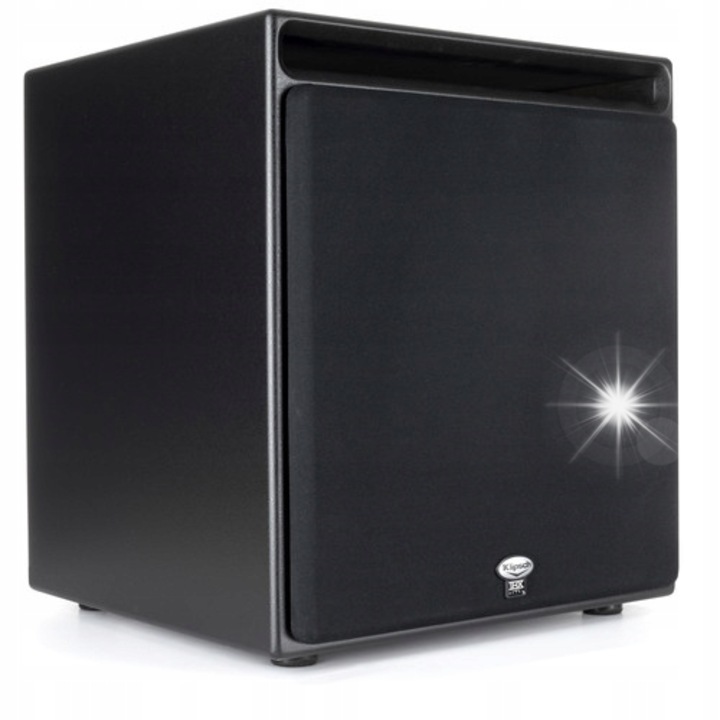 Subwoofer pasiv Klipsch THX-1200-SW, 12" Cerametallic cu bass reflex frontal, 20–200 Hz, 8 Ω, Galaxy Black, 51.4 x 45.1 x 45.1 cm, 36 kg
