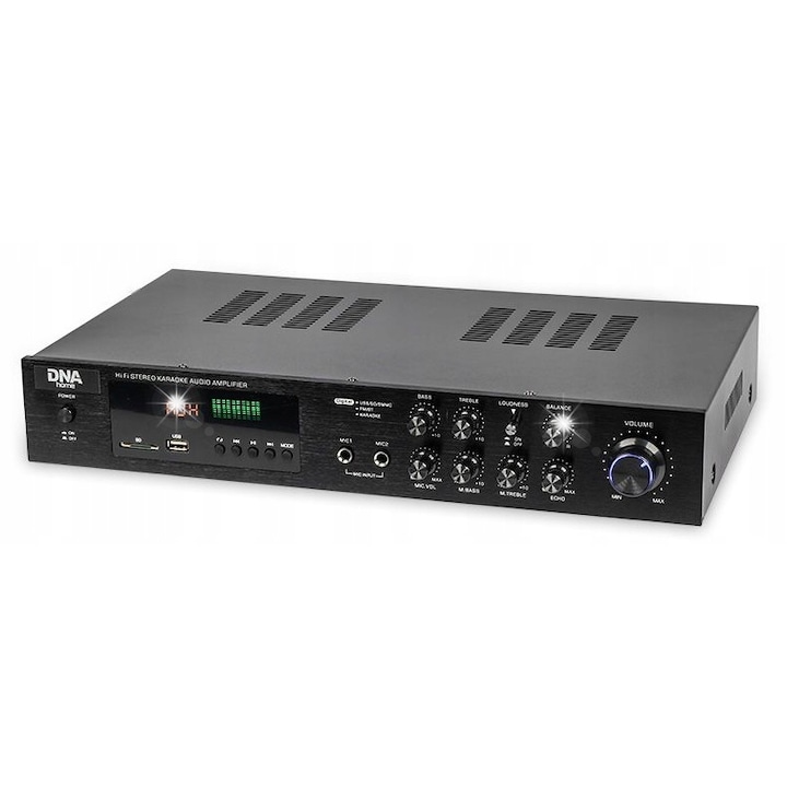 Amplificator audio 5.1 DNA AMPLI, Bluetooth, USB, SD, FM, 400W, cu telecomanda