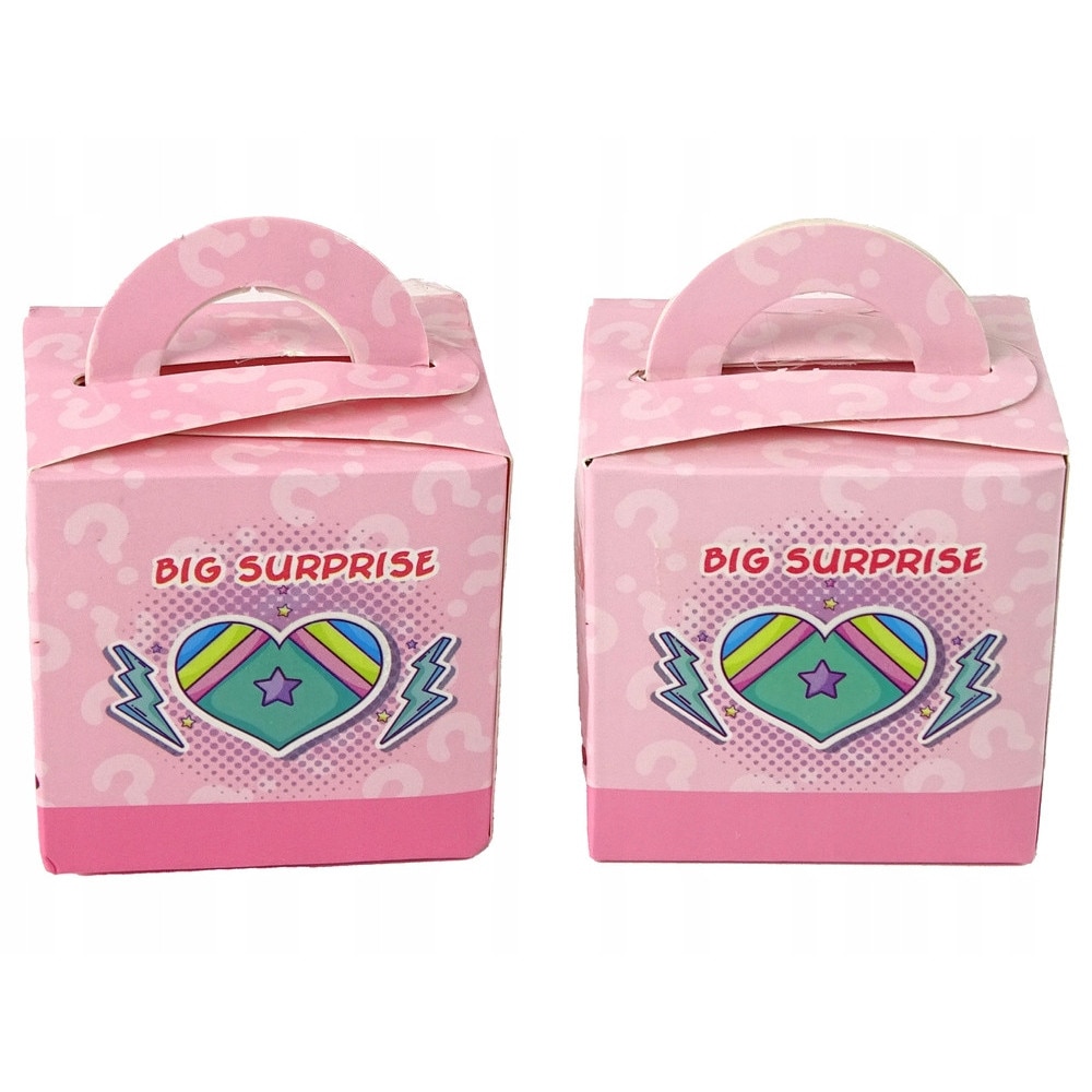 Lacuri Roz Set de frumusete in cufer roz si alb, 12 farduri, 2 rujuri, 9 pensule ...