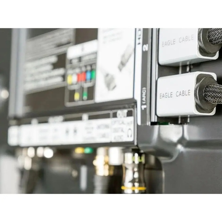 HDMI 2.0 кабел, Eagle Cable, Deluxe, 3м, 4K UHD, черен