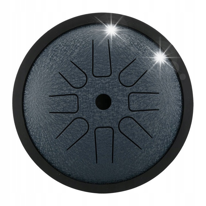 Toba Tongue 6", Hluru, 8 tonuri, Negru