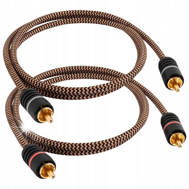 Proson Arctic 2xRCA-2xRCA audio kábelek 2m, rézmaggal, PVC védelemmel
