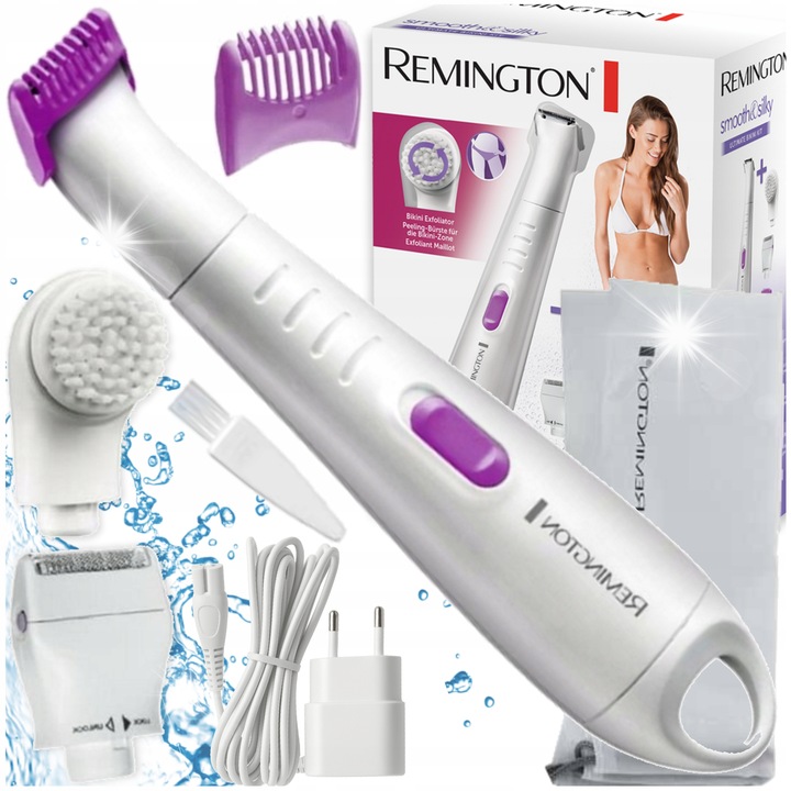 Epilator Remington, depilator de corp, cu cap reglabil, waterproof