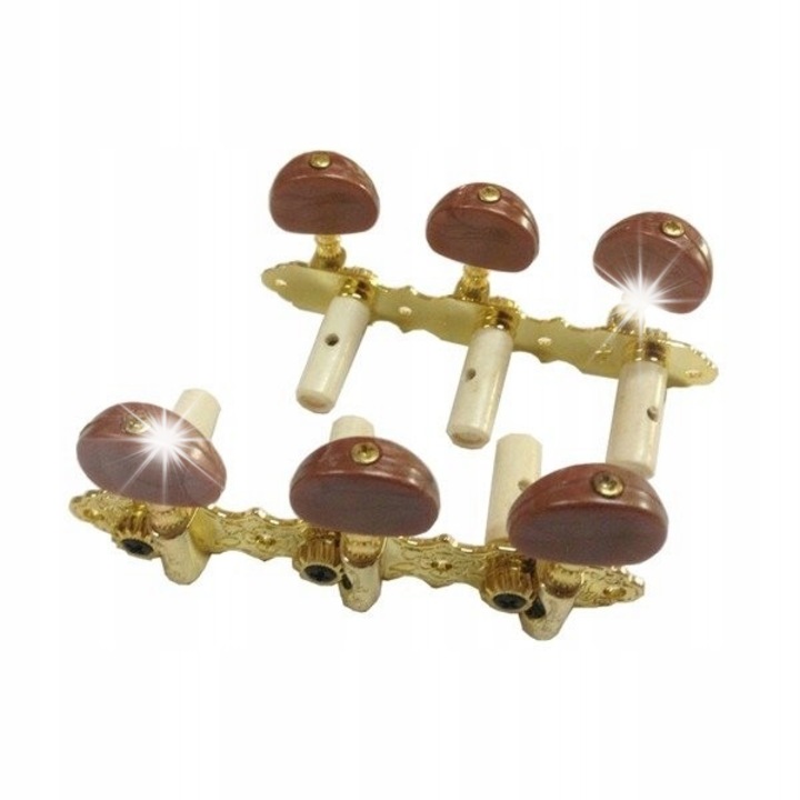 Set chei pentru chitara electrica Kera Audio LPS33, cromate, 3x3, material premium