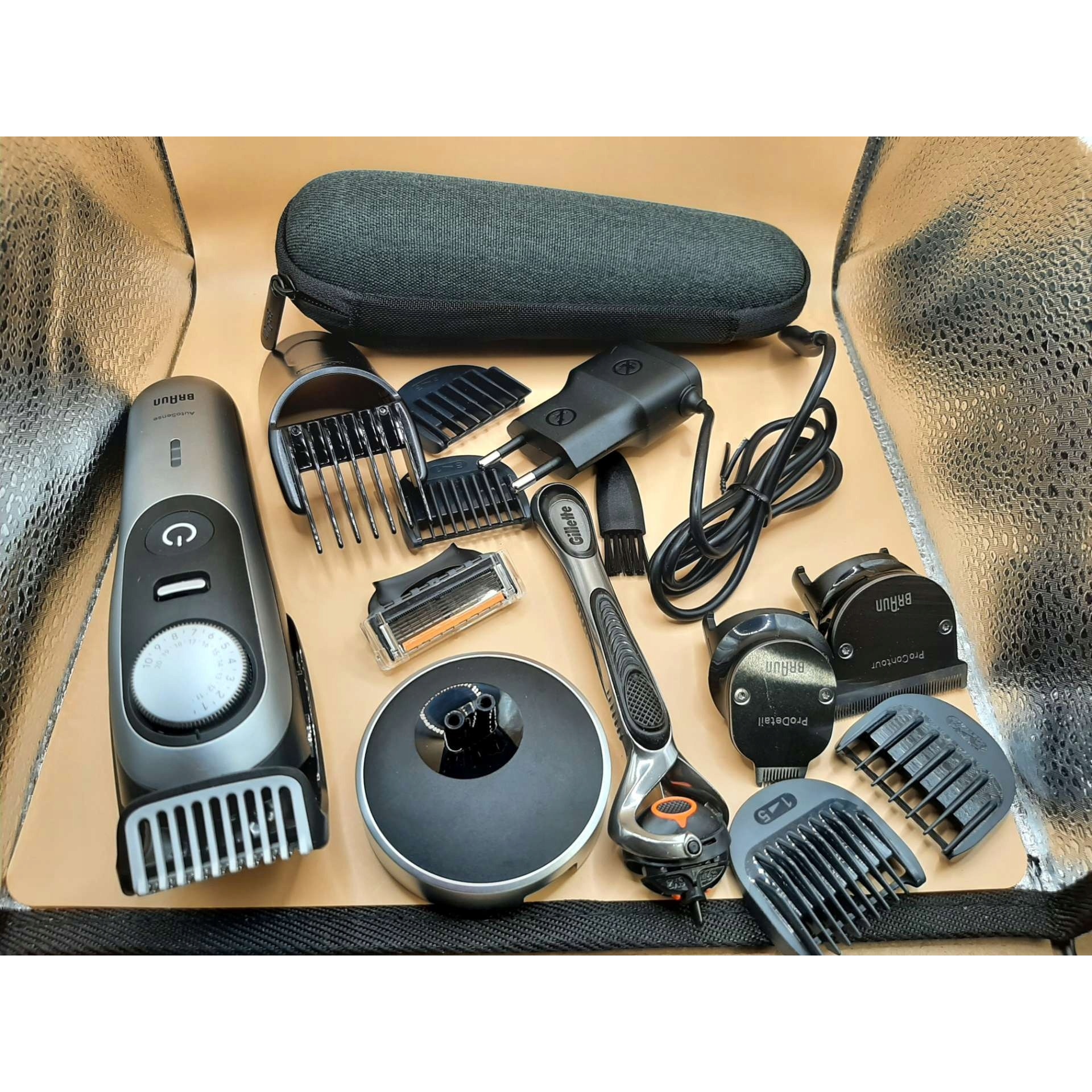 Aparat de tuns Braun Series 9, 40 setari lungime, 100% waterproof