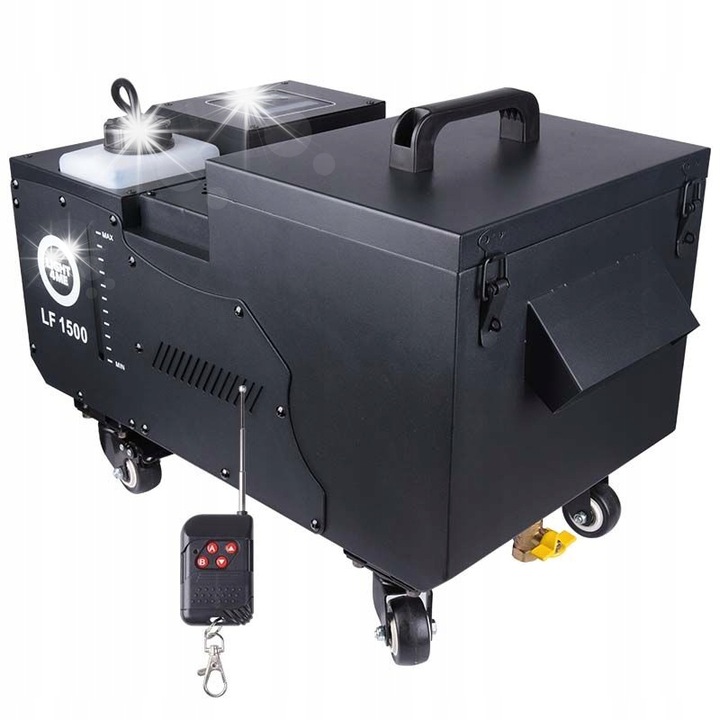 Generator de fum Light4Me LF1500, ultrasonic, 1500W, functie Timer, 10L apa, 52x38x29cm