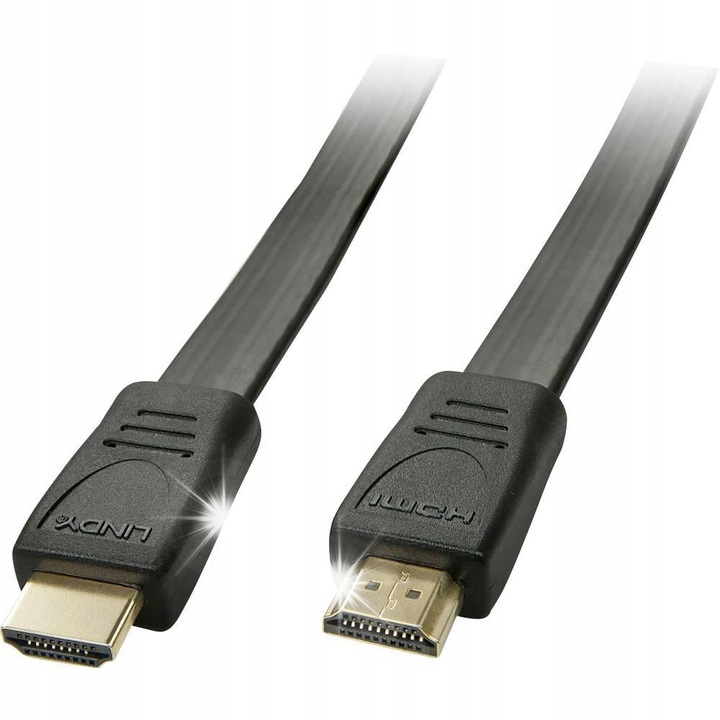 Кабел HDMI 2.0b плосък 4K 3м Lindy