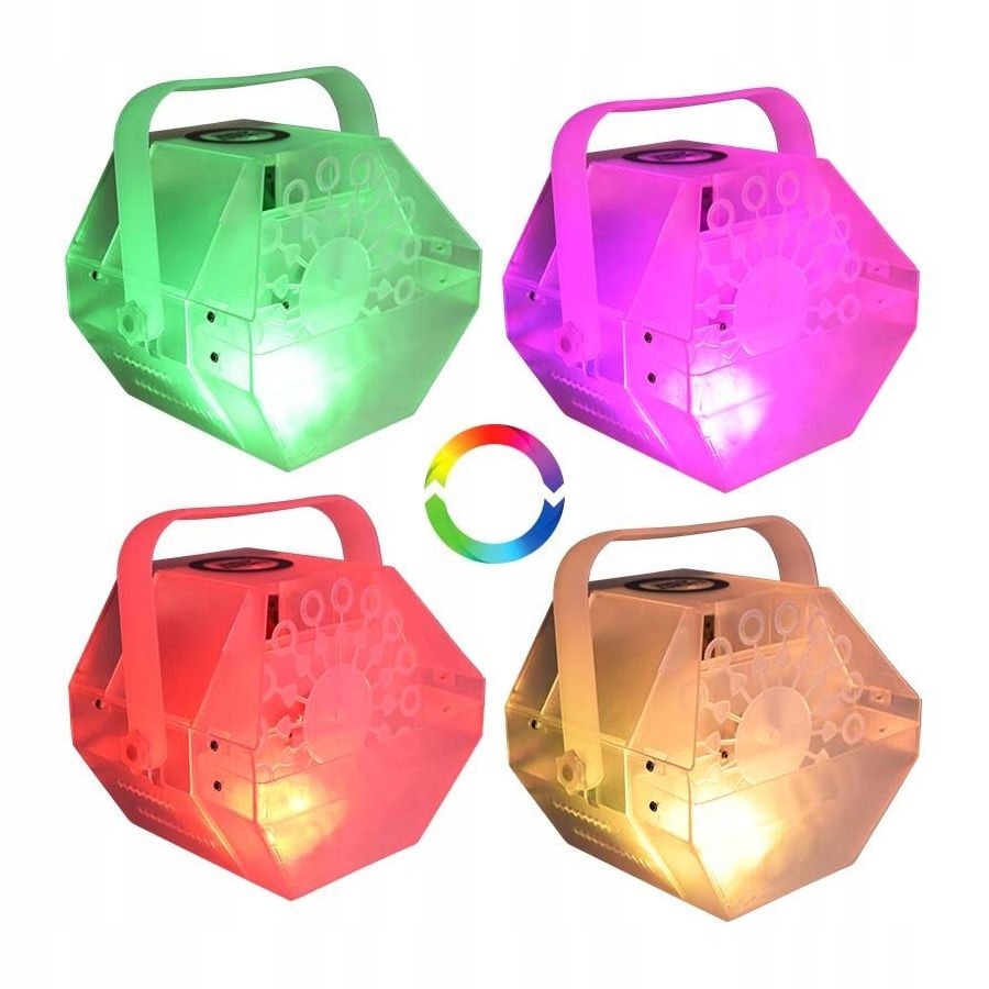 Masina de facut bule Light4Me Bubble LED, 40W, cu LED-uri