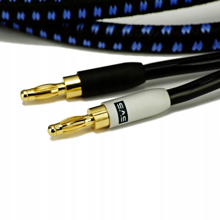 SVS SoundPath Ultra Bi-Wire кабели за високоговорители, 1x 6,10m, 24k конектори, 99,99% мед, 9mm