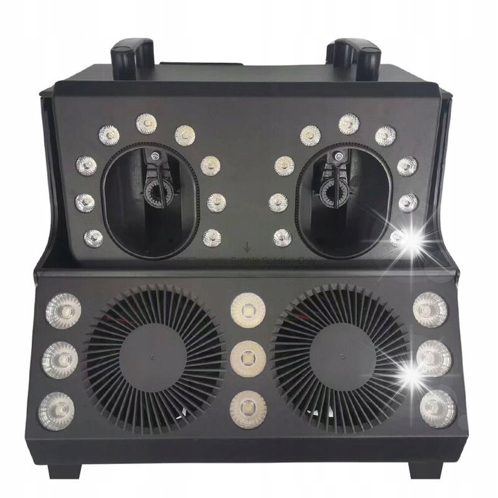 Masina de fum Light4Me FBL STORM, LED RGB, 1.35l, 53x38x33.5cm