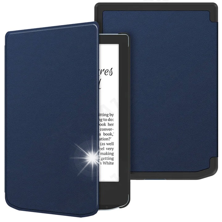 Smart tok PocketBook Verse/Verse Pro, gránát, hatékony védelem, automatikus ébresztés funkció